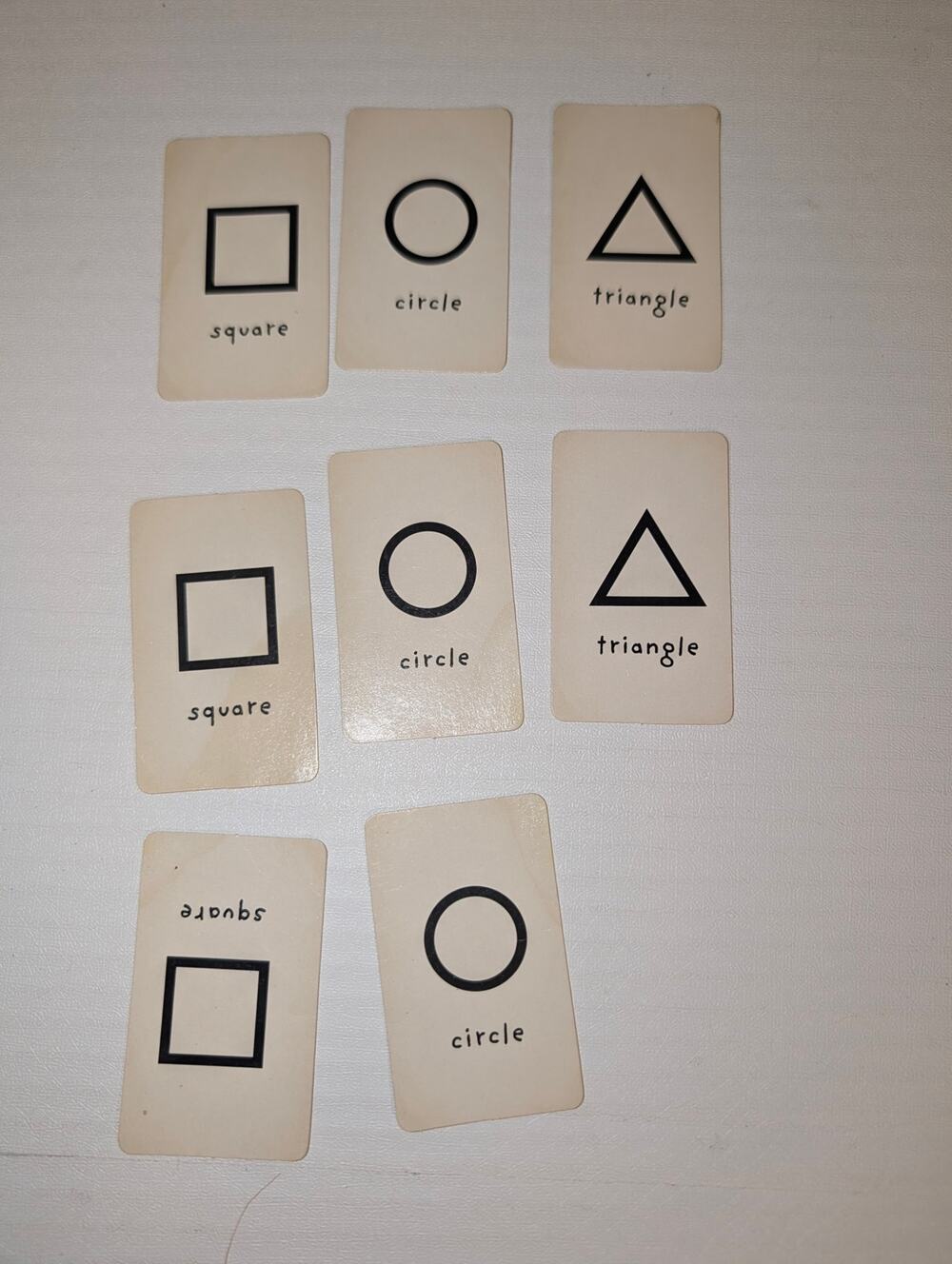 Cranium Cariboo Lot 8 Replacement Shape Cards